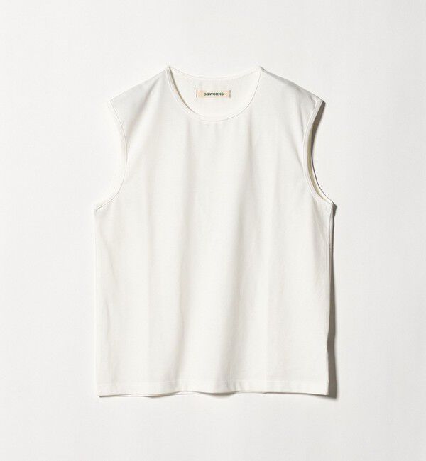 UNITED ARROWS green label relaxing「【別注/WEB限定】＜3/2 WORKS＞GLR ノースリーブ タンクトップ」|タンクトップ|OFF WHITE