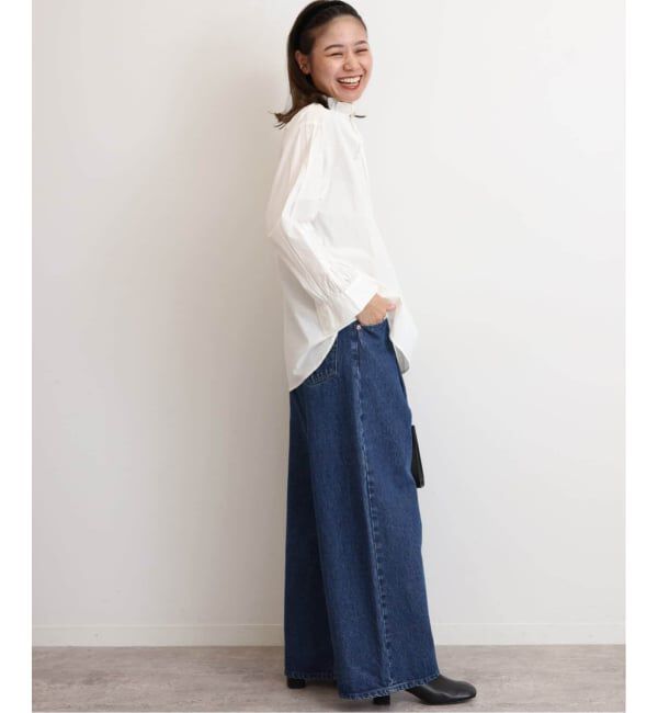JOURNAL STANDARD relume「《追加2》ハイカウントコットンスタンドカラー2way」|シャツ・ブラウス|