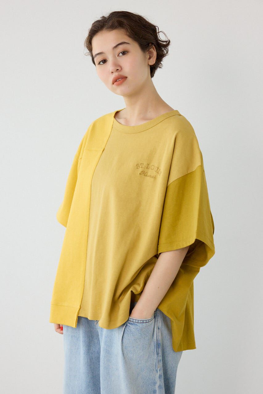 RODEO CROWNS「リメイクルーズトップス」|Tシャツ・カットソー|YEL
