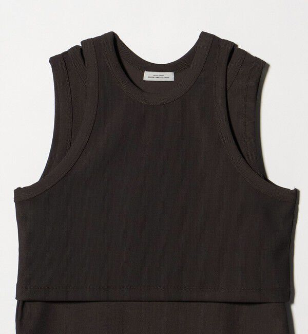 UNITED ARROWS green label relaxing「タンクトップ&times;ノースリーブ ワンピース セット」|ワンピース|