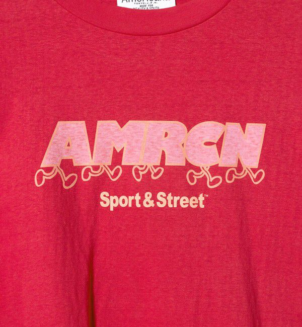 BEAUTY&YOUTH UNITED ARROWS「【別注】＜Americana＞プリント ビッグTシャツ」|Tシャツ・カットソー|