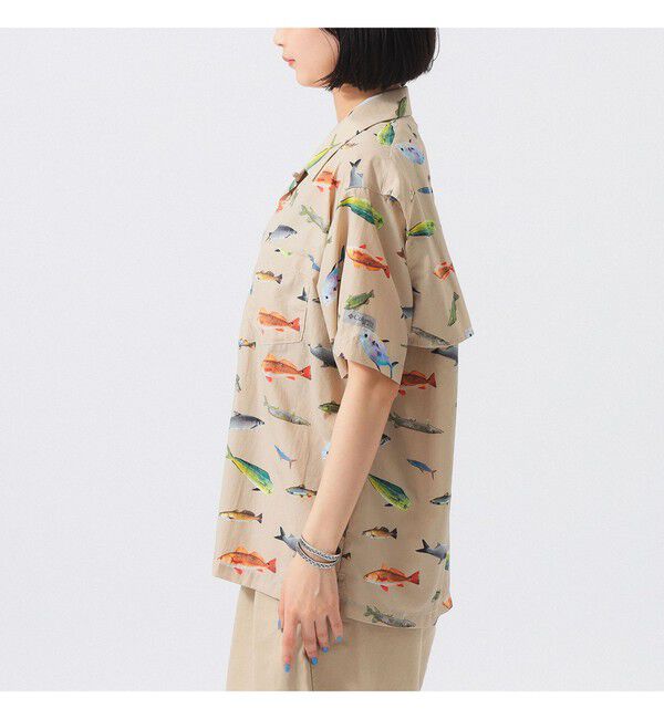 BEAMSBOY「【別注】Columbia / PFG 総柄シャツ」|シャツ・ブラウス|