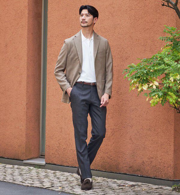 SHIPS「SHIPS:〈FUNCTION〉MADE IN JAPAN ライト メッシュ ジャケット」|テーラードジャケット|