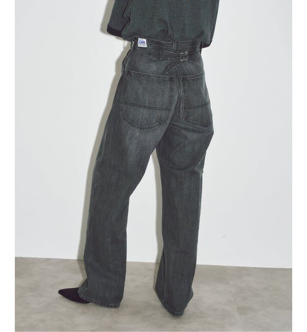  「《予約》LEE 別注 PAINTER PANTS：デニムパンツ」|デニム|ブラック