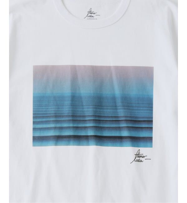 EDIFICE「THOMAS LODIN(トーマス ロディン) 別注 フォト プリント Tシャツ」|Tシャツ・カットソー|