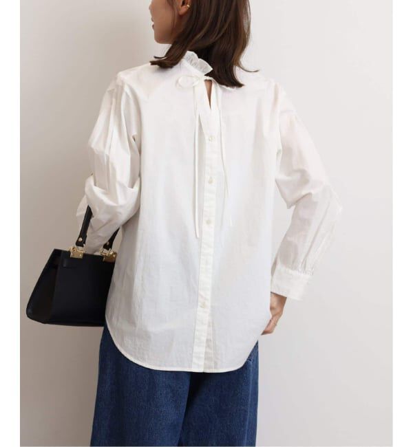 JOURNAL STANDARD relume「《追加2》ハイカウントコットンスタンドカラー2way」|シャツ・ブラウス|