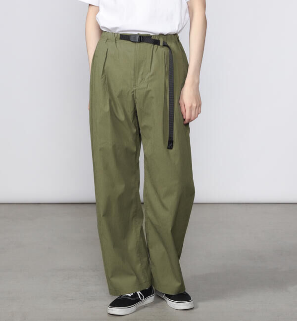  「Gramicci | 〈別注〉 ドットエアー 2タックシームレスパンツ MEN」|その他|OLIVE