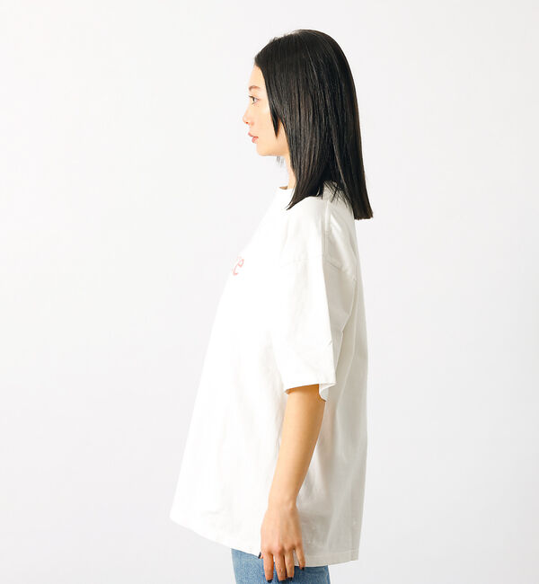 Rouge vif「【REMI RELIEF / レミレリーフ】ロゴTシャツ / SP加工14/天竺」|Tシャツ・カットソー|
