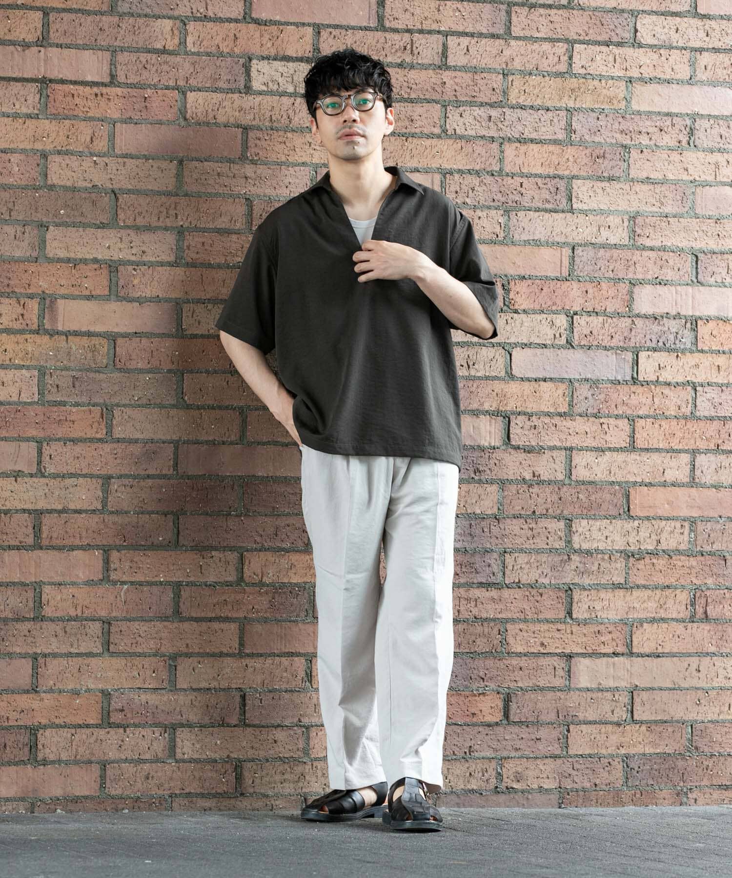 URBAN RESEARCH ROSSO「『セットアップ対応』『防シワ/速乾』ドライイージースキッパーシャツ」|シャツ・ブラウス|