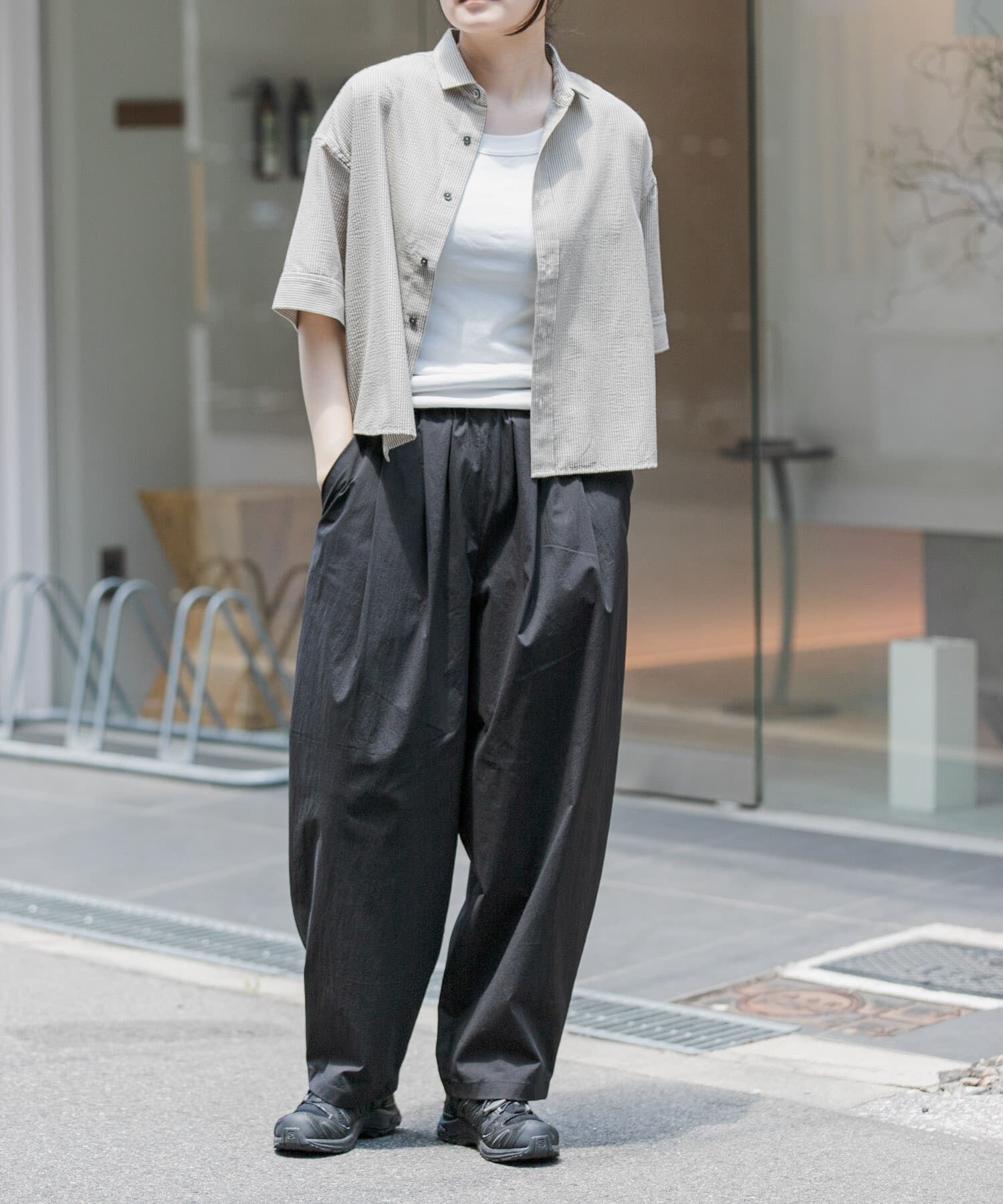 URBAN RESEARCH DOORS「FORK&SPOON　撥水ツータックイージーパンツ」|その他|