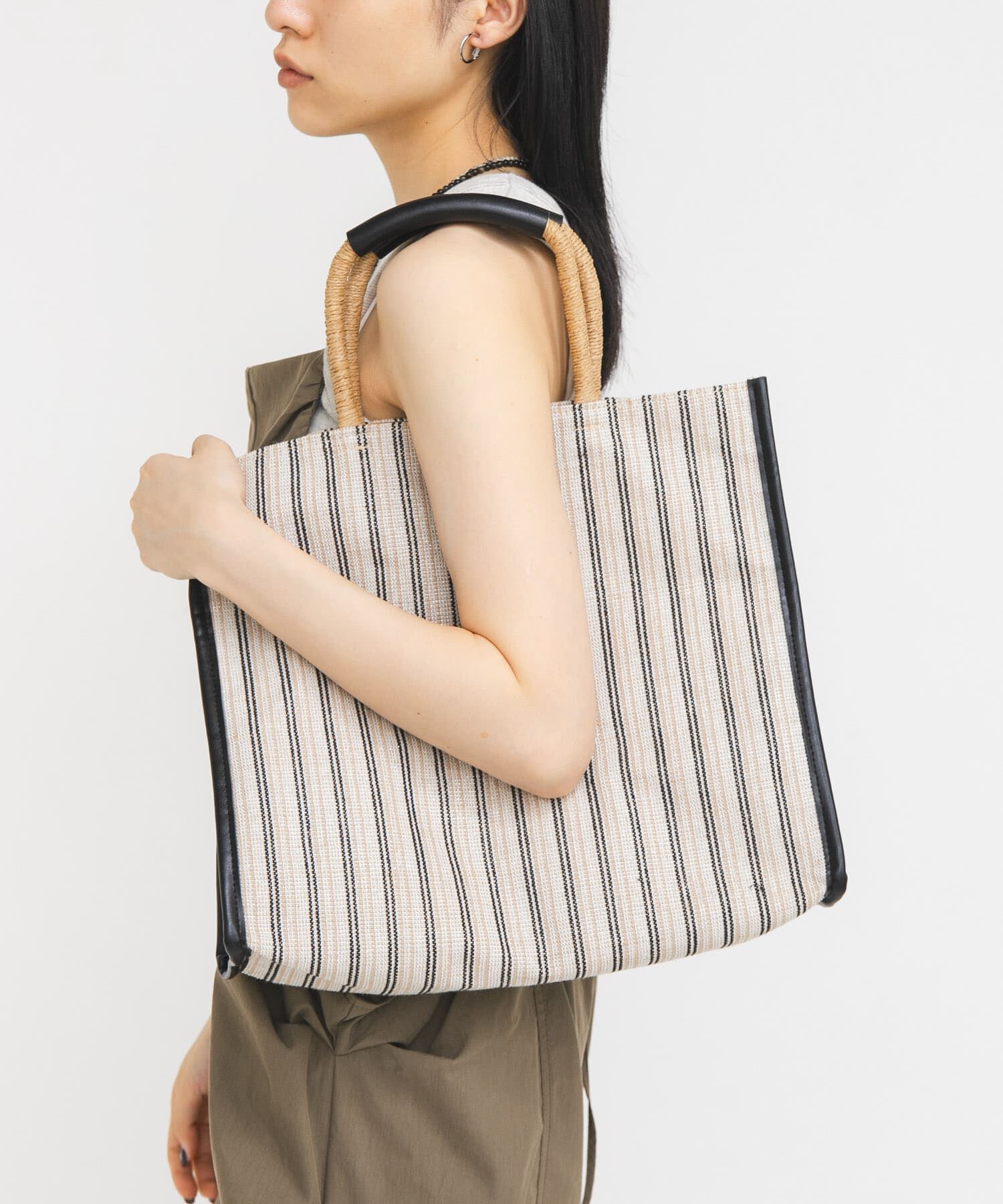  「スクエアヘンプBAG」|トートバッグ|
