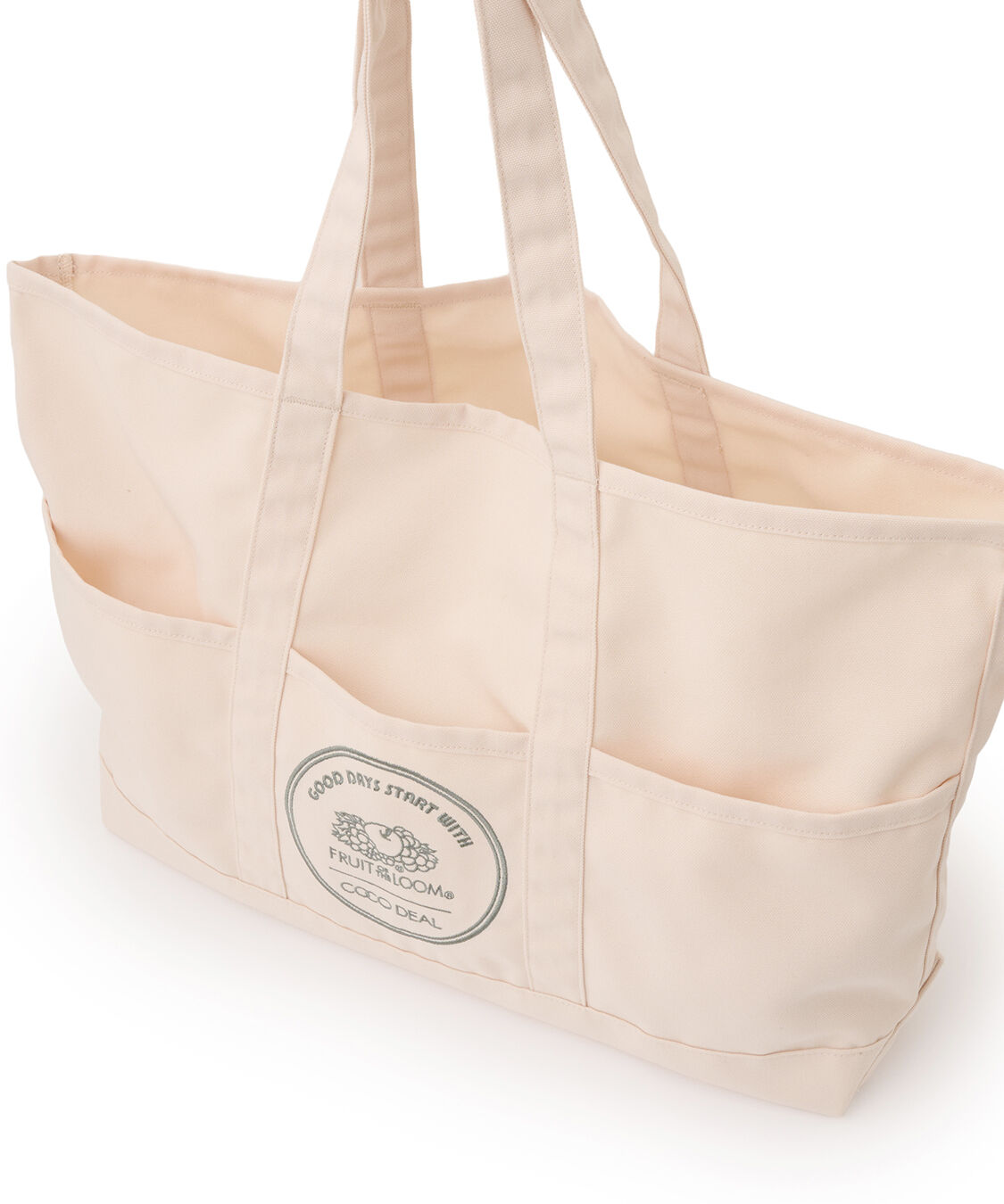 COCO DEAL「《COCO DEAL/FRUIT OF THE LOOM》ビッグトートバッグ」|トートバッグ|