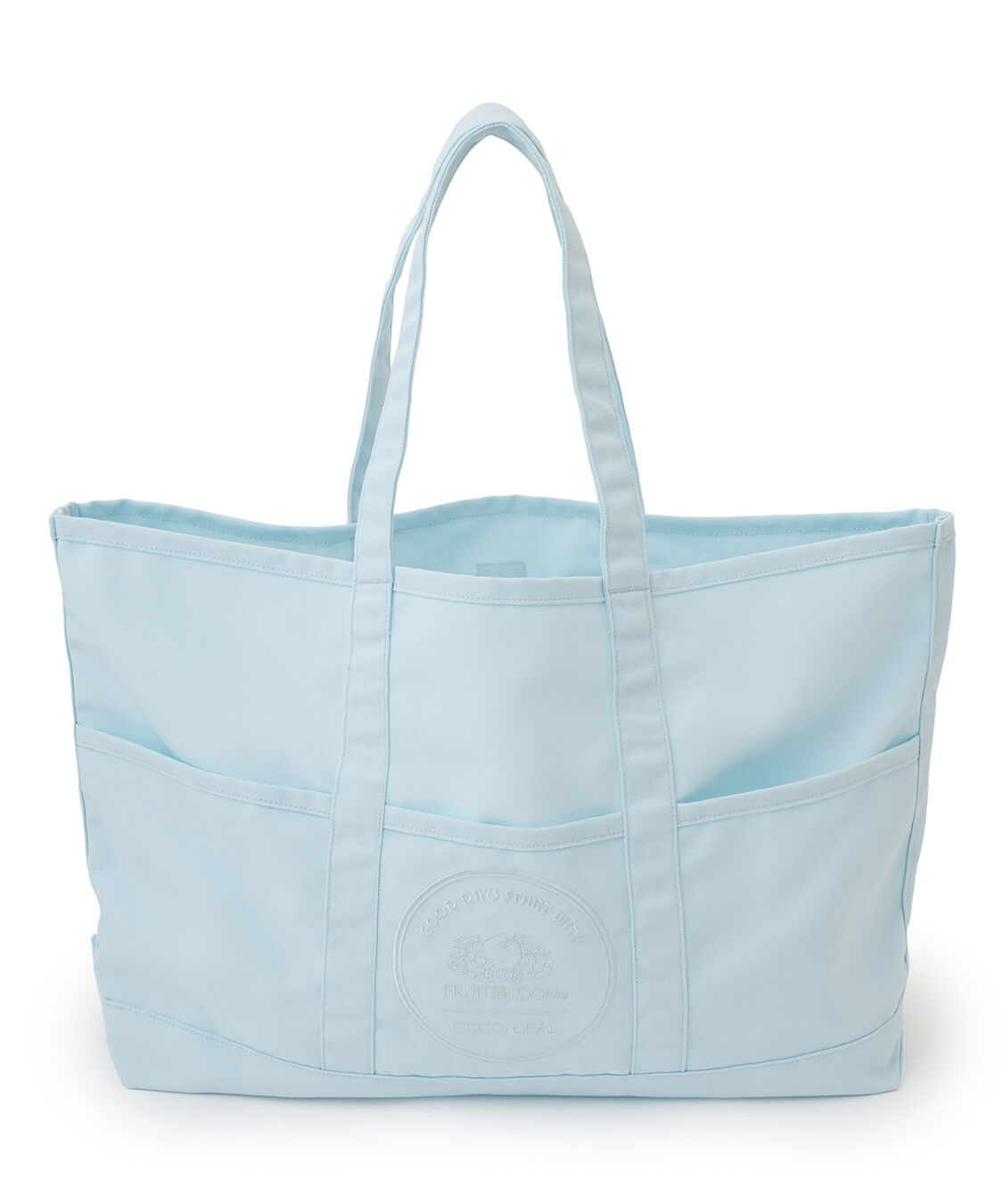 COCO DEAL「《COCO DEAL/FRUIT OF THE LOOM》ビッグトートバッグ」|トートバッグ|