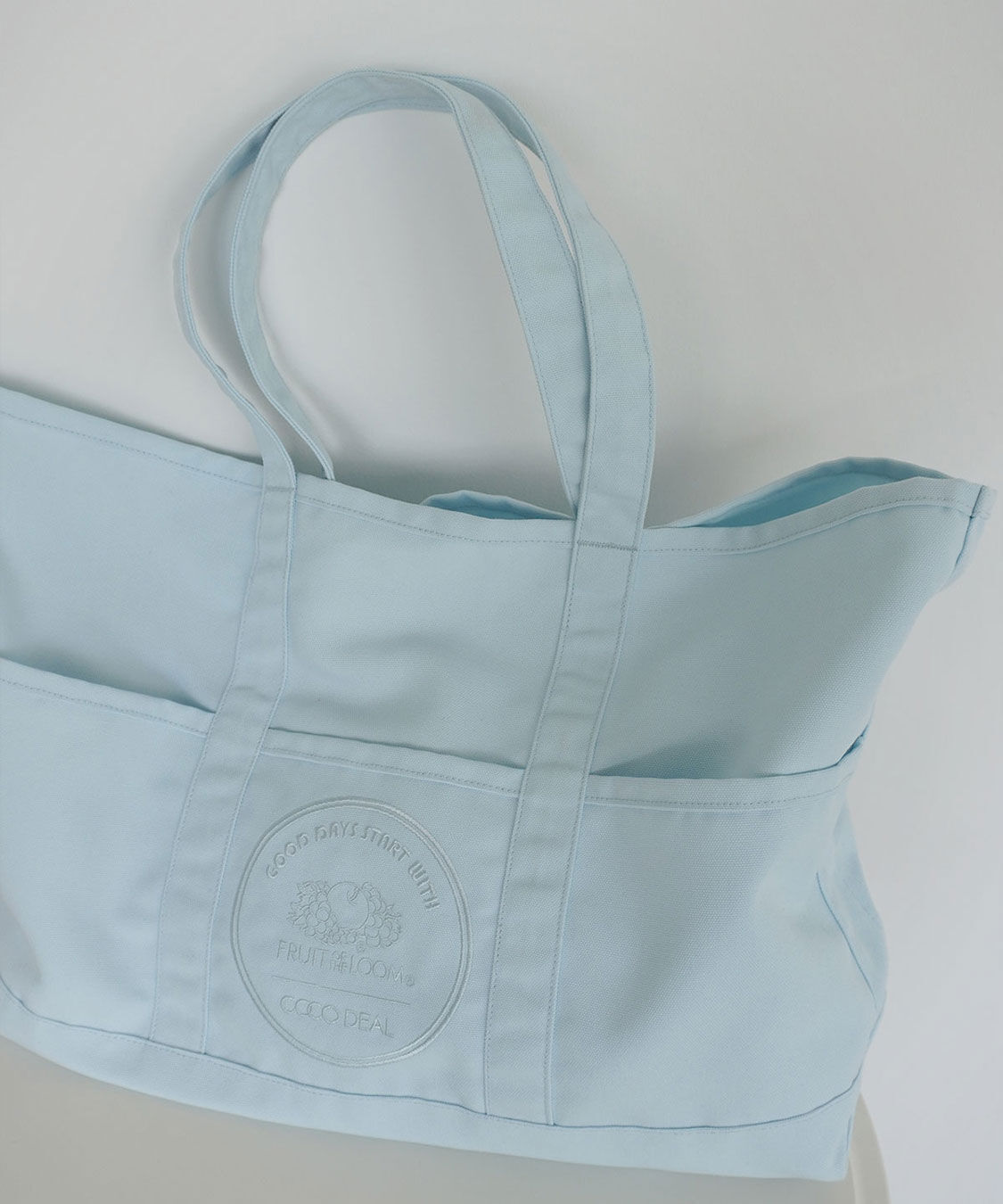 COCO DEAL「《COCO DEAL/FRUIT OF THE LOOM》ビッグトートバッグ」|トートバッグ|