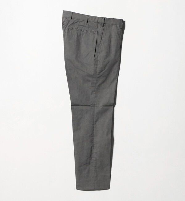 UNITED ARROWS green label relaxing「A+ COOL シャークスキン スタンダード アジャスター NP スラックス -ストレッチ・接触冷感・クリースキープ」|スラックス|