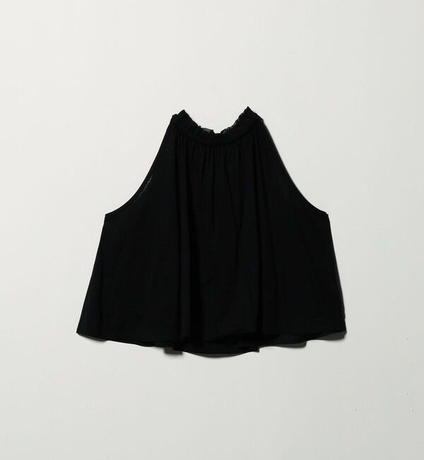 ATTISESSION「＜ATTISESSION＞シアージャージ ギャザー ホルターネックトップス」|Tシャツ・カットソー|