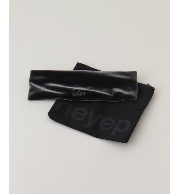 U by SPICK&SPAN「【heyep/ヘイップ】 Velour Logo HairBand」|その他|