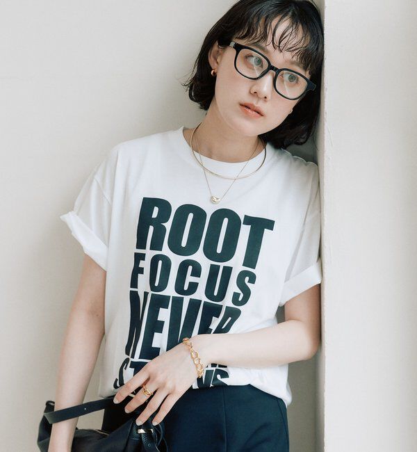  「【接触冷感機能付き/洗濯機洗い可/綿100%】アソートロゴTee」|Tシャツ・カットソー|
