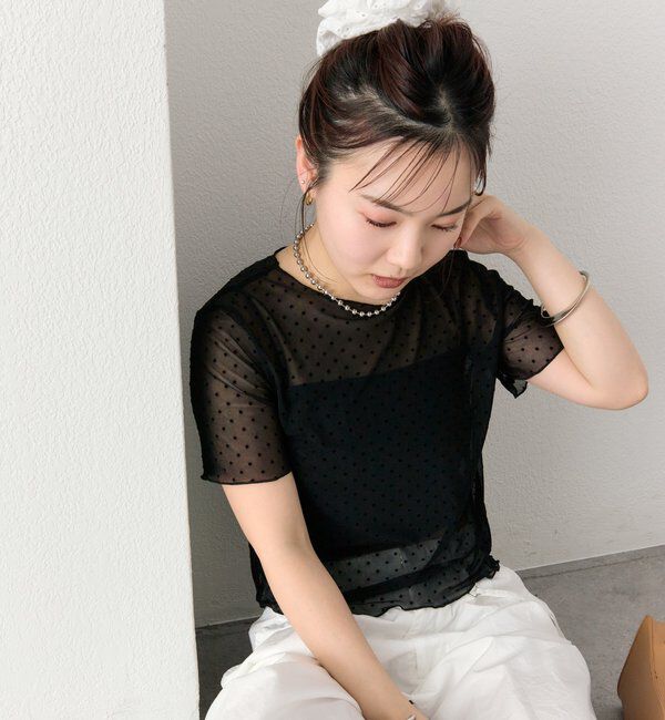  「ドットシアーTOPS」|Tシャツ・カットソー|