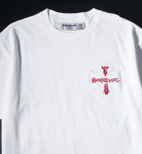  「SourcreamクロスバックプリントTEE」|Tシャツ・カットソー|