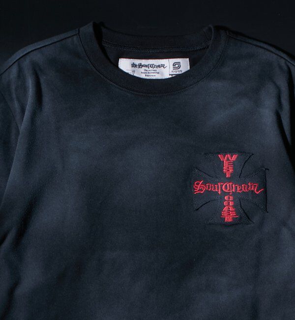  「SourcreamクロスバックプリントTEE」|Tシャツ・カットソー|