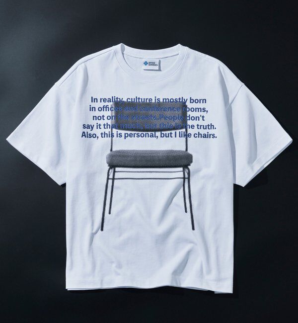  「【OFFICE SERVICES】 OFFICE CHAIR TEE」|Tシャツ・カットソー|ホワイト