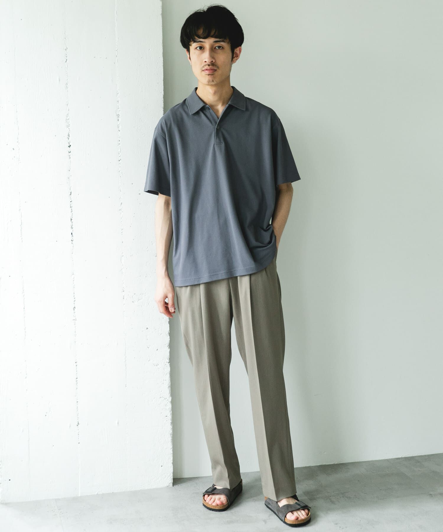 URBAN RESEARCH DOORS「ソマルティカノコ ショートスリーブポロシャツ」|ポロシャツ|
