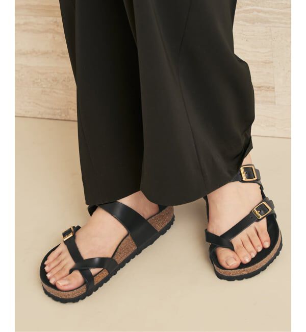 Plage「BIRKENSTOCK / ビルケンシュトック Mayari LENA Amalfi Black HEX サンダル」|サンダル|
