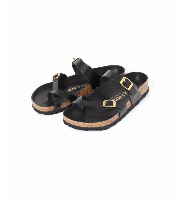 Plage「BIRKENSTOCK / ビルケンシュトック Mayari LENA Amalfi Black HEX サンダル」|サンダル|