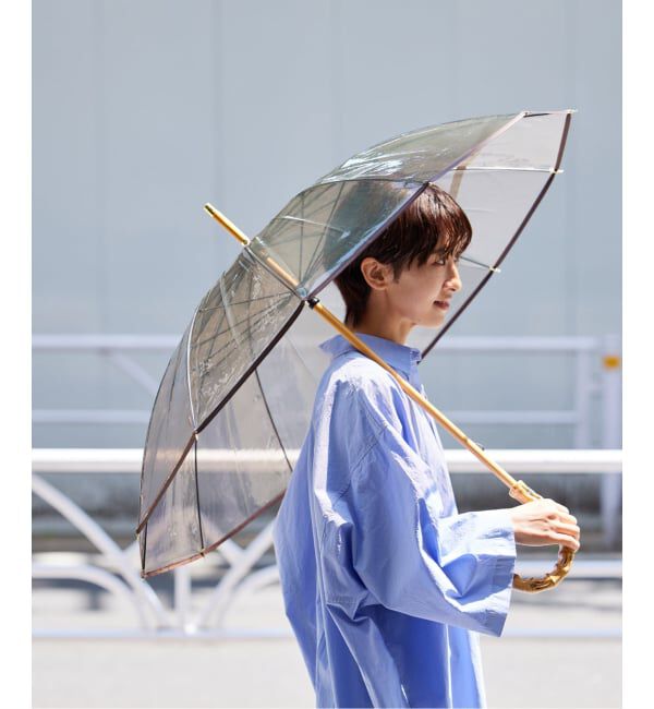 JOURNAL STANDARD relume「《追加》【TRADITIONAL WEATHERWEAR】CLEAR UMBRELLA BAMBOO：傘」|傘|