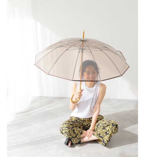 JOURNAL STANDARD relume「《追加》【TRADITIONAL WEATHERWEAR】CLEAR UMBRELLA BAMBOO：傘」|傘|