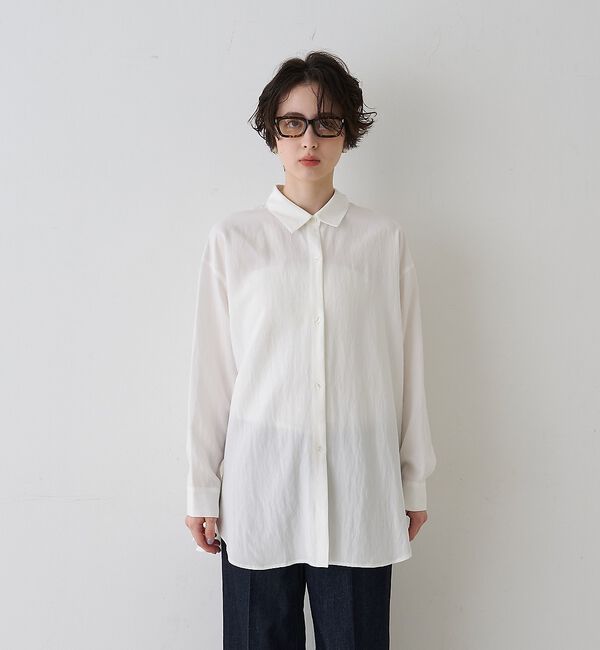 Rouge vif「【一部店舗限定】アシンメトリー変形2WAYシャツ」|シャツ・ブラウス|