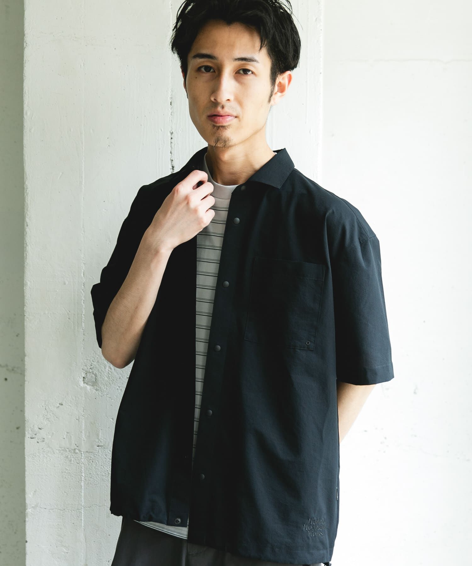 URBAN RESEARCH DOORS「『別注』Marmot&times;DOORS　DOT AIR SHORT-SLEEVE SHIRTS」|シャツ・ブラウス|