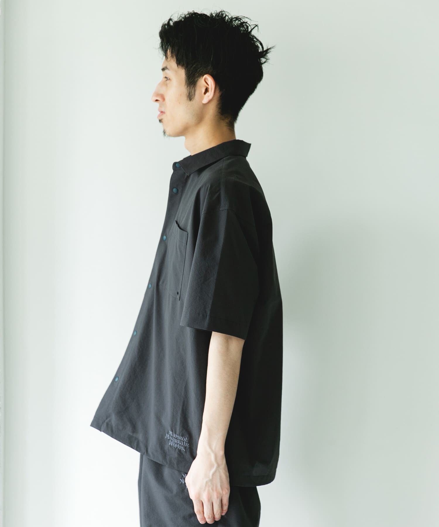 URBAN RESEARCH DOORS「『別注』Marmot&times;DOORS　DOT AIR SHORT-SLEEVE SHIRTS」|シャツ・ブラウス|