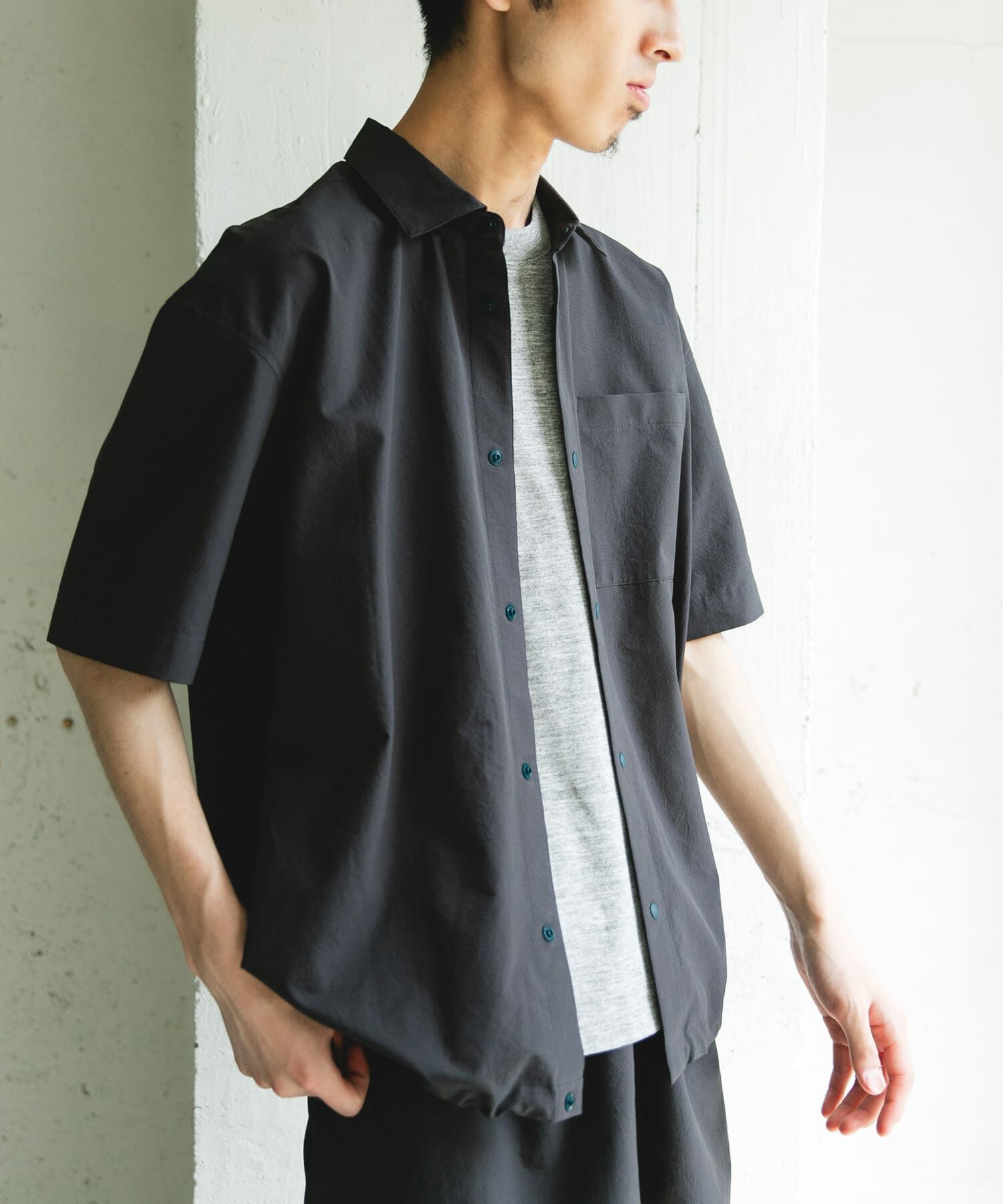 URBAN RESEARCH DOORS「『別注』Marmot&times;DOORS　DOT AIR SHORT-SLEEVE SHIRTS」|シャツ・ブラウス|