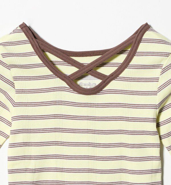 UNITED ARROWS green label relaxing「【別注】＜Robert P. Miller＞5分袖 Tシャツ / キッズ  140cm-150cm」|Tシャツ・カットソー|