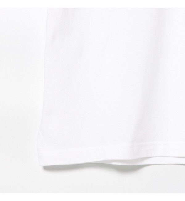 BEAMS「BEAMS｜BEAMS ロゴ Tシャツ ①｜ 半袖 Tシャツ｜ロゴT プリント｜ベーシックフィット」|Tシャツ・カットソー|