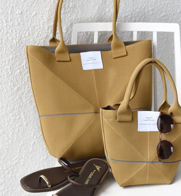 SHIPS for women「《予約》【WEB限定】George Cinq: ORIGAMI BAG （M）」|トートバッグ|ベージュ系