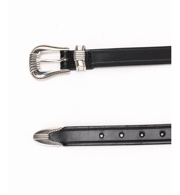 journal standard L'essage「【TORY LEATHER/トリーレザー】 WESTERN  1INCH 3 PIEACE SIL：ベルト」|ベルト|