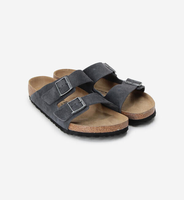  「BIRKENSTOCK | ARIZONA LEVE CHARCOAL MEN」|サンダル|CHARCOAL
