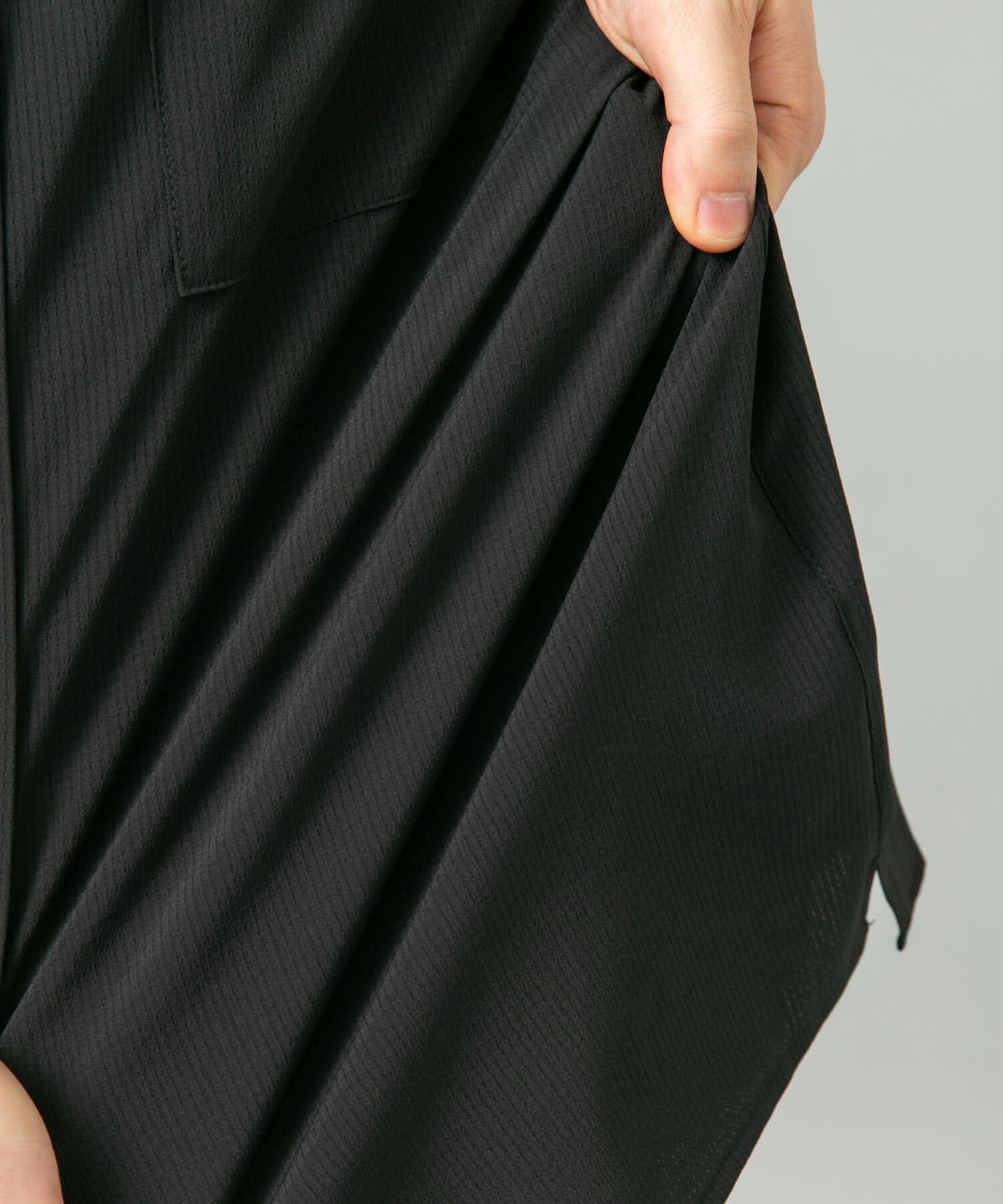 URBAN RESEARCH ROSSO「『WEB限定』『XLサイズあり』『吸水速乾』Air Stretch バンドカラーシャツ」|シャツ・ブラウス|