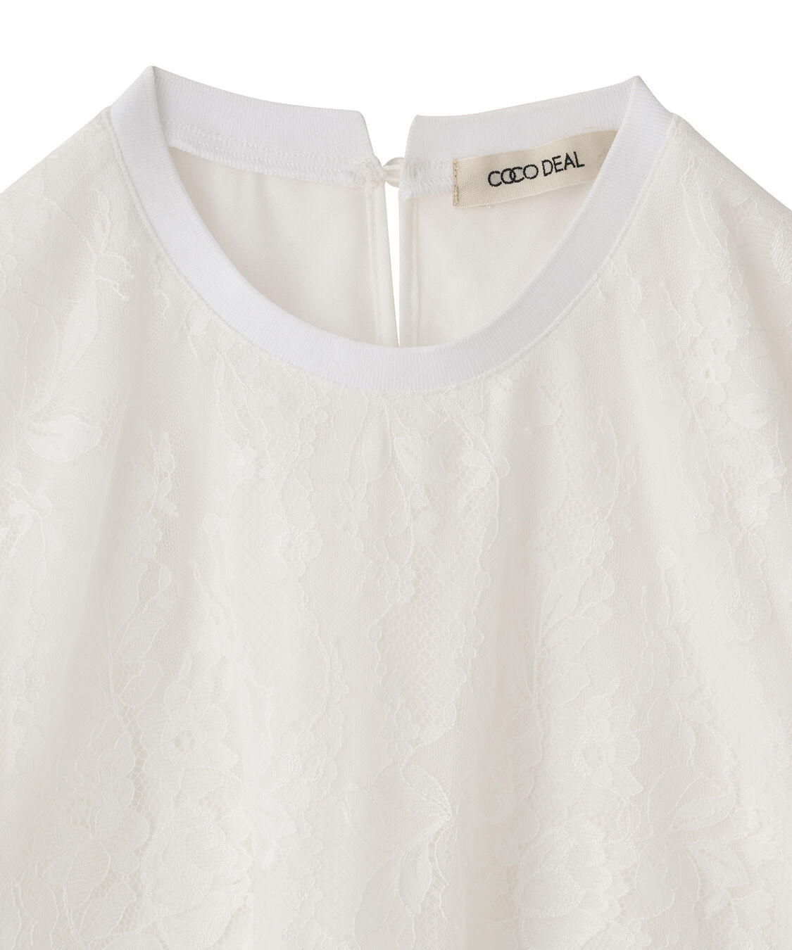 COCO DEAL「レースTブラウス」|Tシャツ・カットソー|