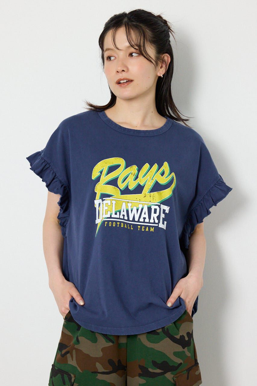 RODEO CROWNS「Vintage アソートフリル Tシャツ」|Tシャツ・カットソー|NVY