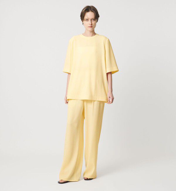 AEWEN MATOPH「＜AEWEN MATOPH＞ショルダーパッド Tブラウス ‐ ウォッシャブル ‐」|シャツ・ブラウス|