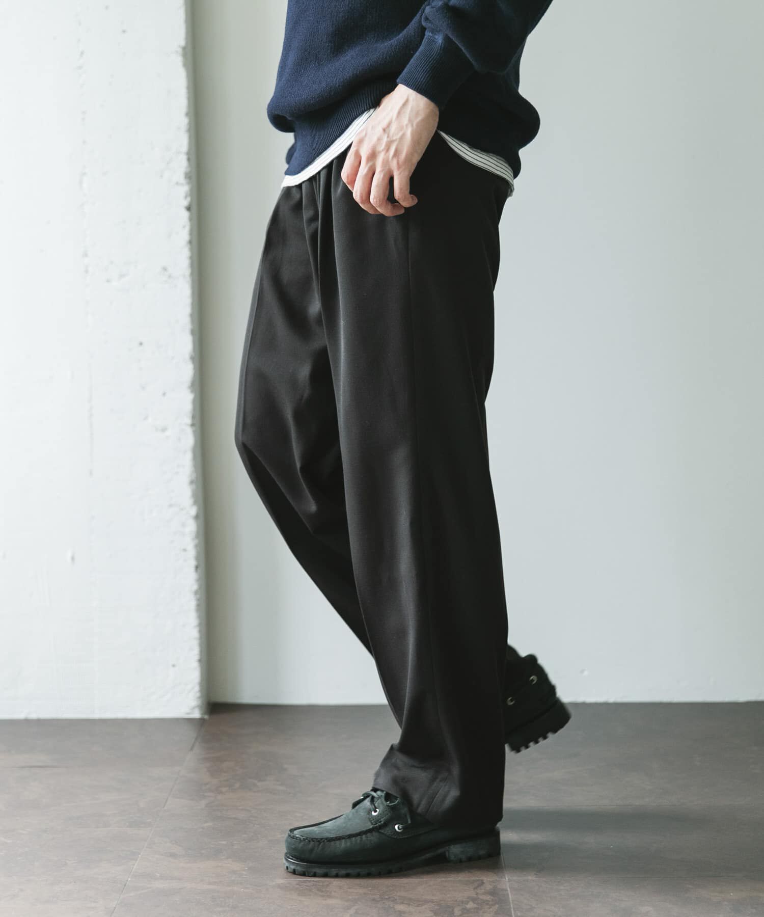 URBAN RESEARCH DOORS「『仁村紗和さん着用』『UR TECH』完声2タックワイドトラウザー」|その他|