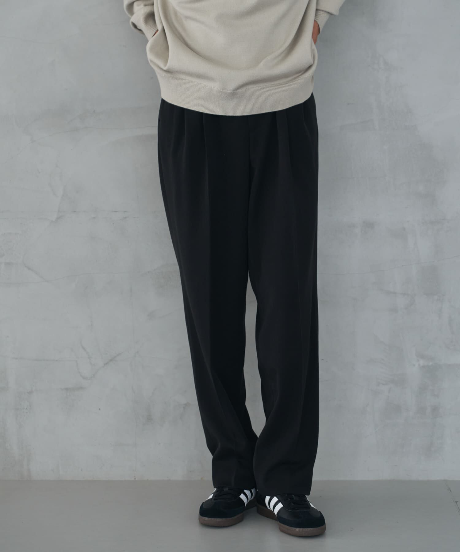 URBAN RESEARCH DOORS「『仁村紗和さん着用』『UR TECH』完声2タックワイドトラウザー」|その他|