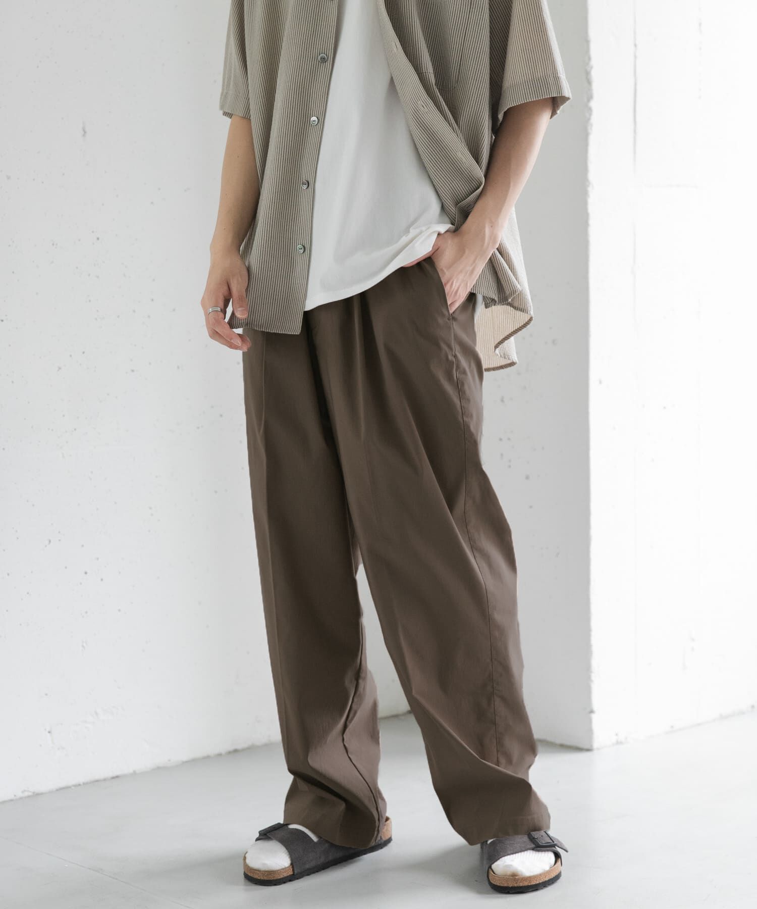 URBAN RESEARCH DOORS「FORK&SPOON　コットンナイロンイージーパンツ」|その他|