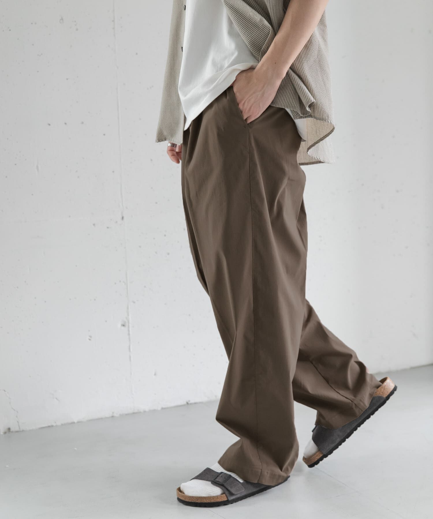 URBAN RESEARCH DOORS「FORK&SPOON　コットンナイロンイージーパンツ」|その他|
