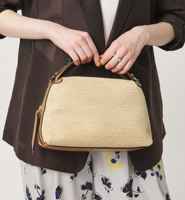 UNITED ARROWS「＜GIANNI CHIARINI＞ALIFA TWIST M バッグ」|ショルダー・メッセンジャー|NATURAL