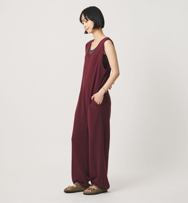 BEAUTY&YOUTH UNITED ARROWS「【別注】＜RUSSELL ATHLETIC＞スウェット オールインワン」|オールインワン|WINE
